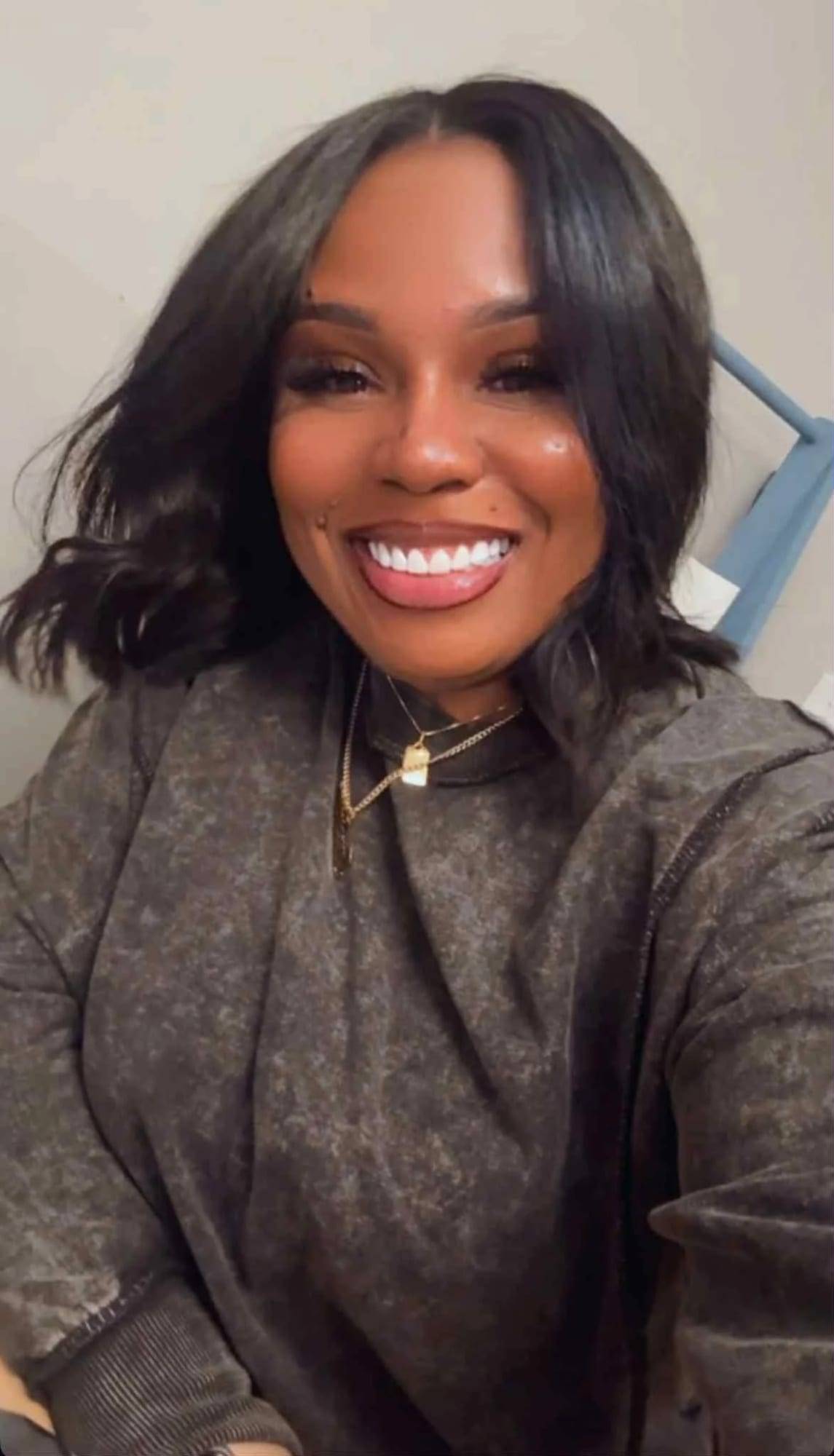 Jazzmine Villegas, esthetician and wax specialist, smiling